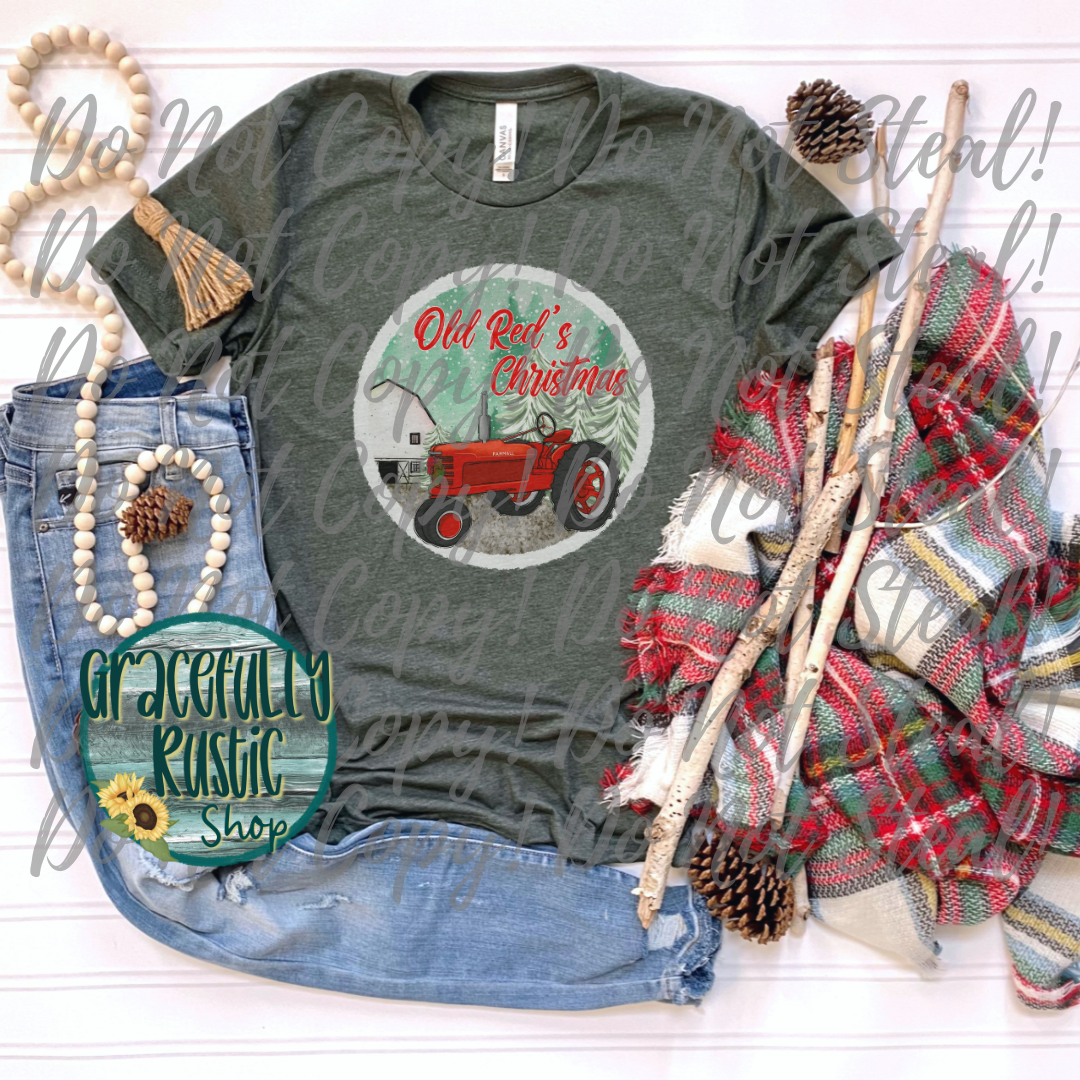 Old Red's Christmas | Gracefully Rustic Shop Exclusive
