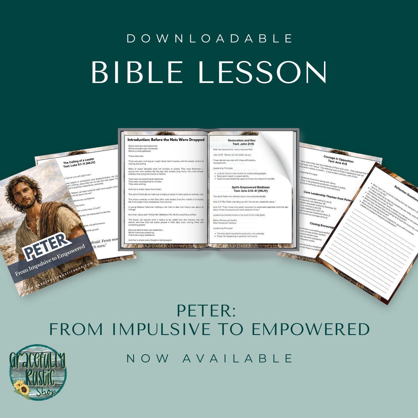 Peter: From Impulsive to Empowered | Bible Study