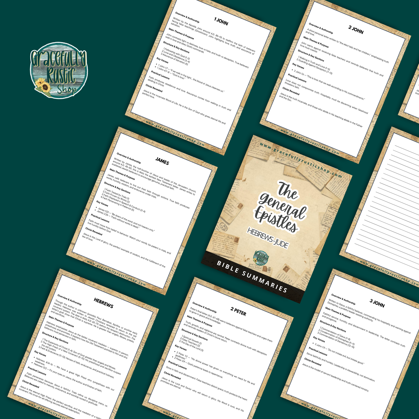 The General Epistles - Summaries - Faith Rescource