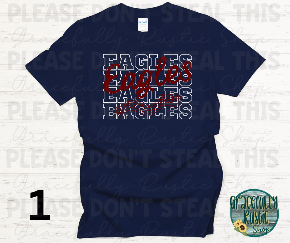 Joplin Eagles Stacked Music