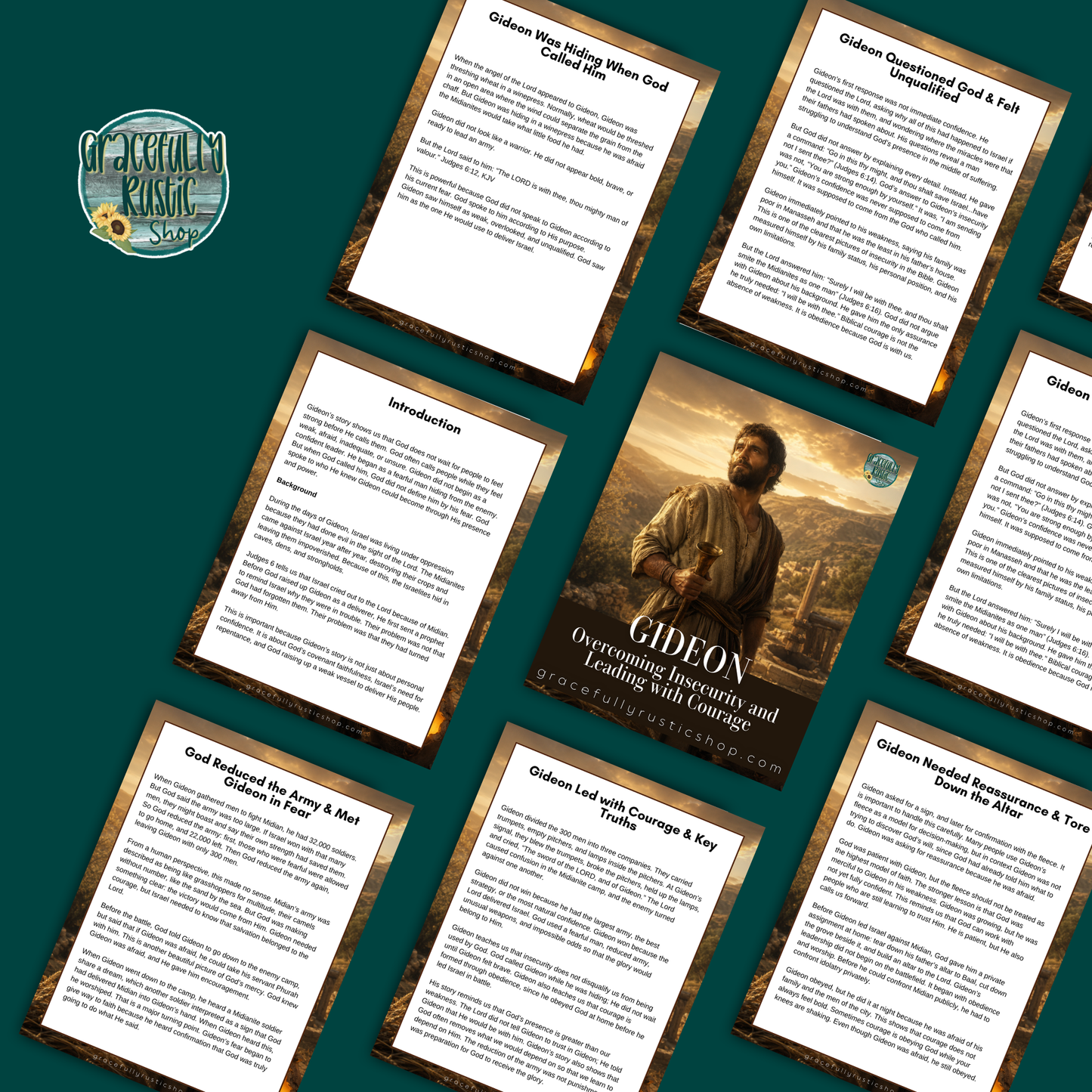 Gideon: Overcoming Insecurity and Leading with Courage | Bible Study