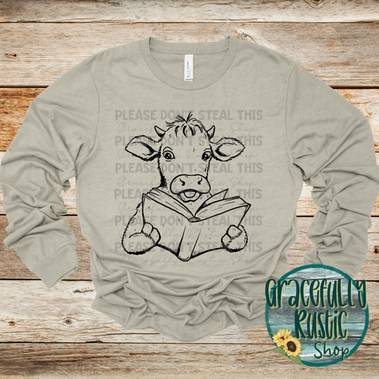 Reading Cow