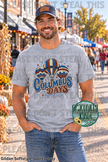 Columbus Days 2026 Retro | Gracefully Rustic Shop Exclusive