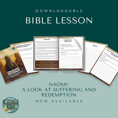 The Story of Naomi | Bible Study