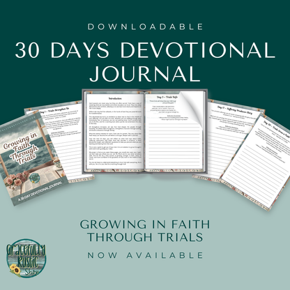Growing in Faith Through Trials - Devotional