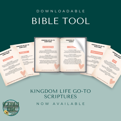 Kingdom Life Go-To Scriptures - Faith Rescource