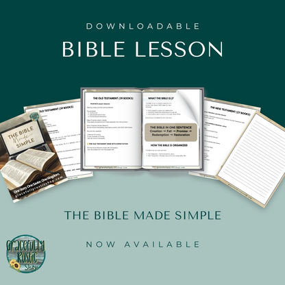 The Bible Made Simple  - Faith Rescource