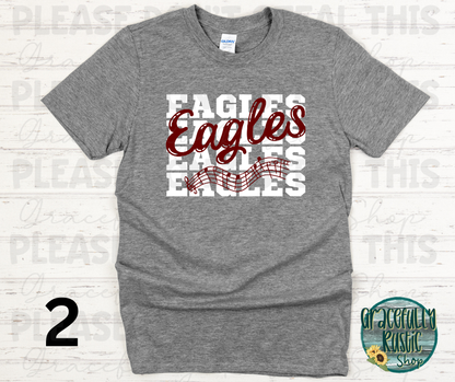Joplin Eagles Stacked Music