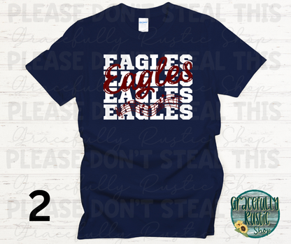 Joplin Eagles Stacked Music