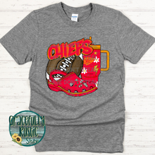 Load image into Gallery viewer, KC Chiefs Football Crocs Girly
