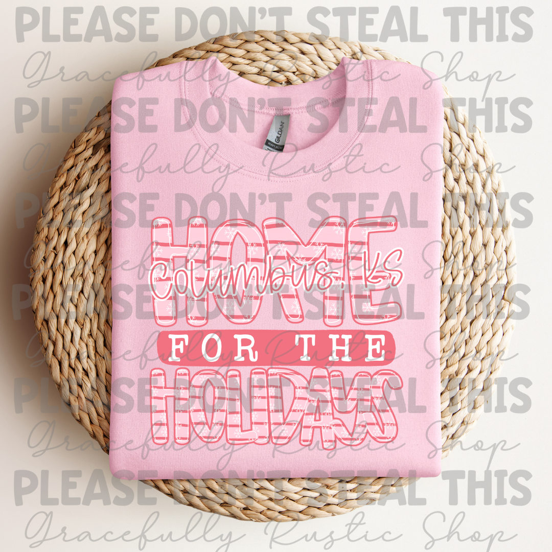 Home for the Holidays | Pinks | Custom