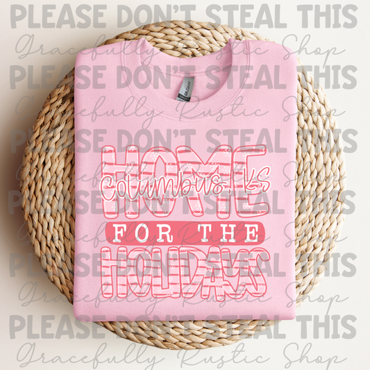 Home for the Holidays | Pinks | Custom