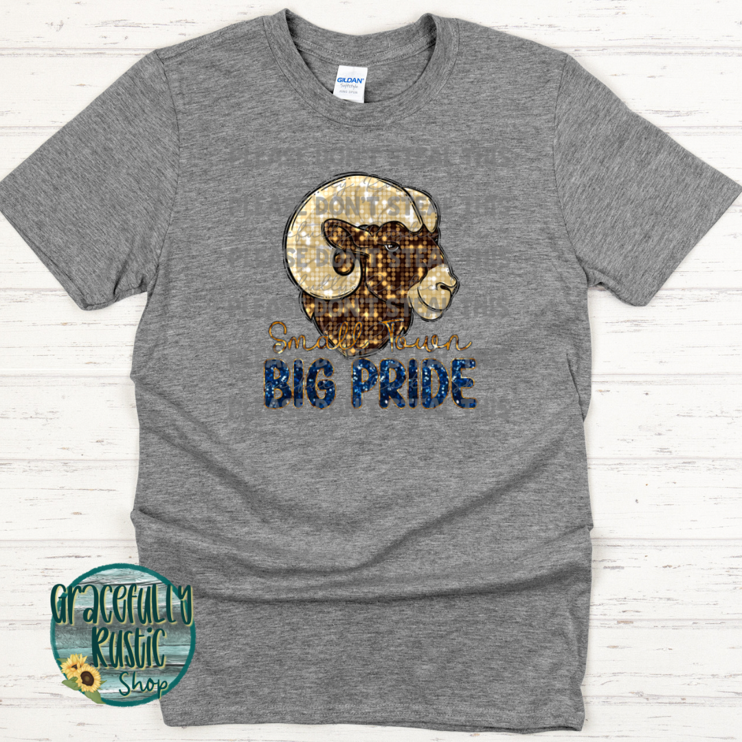Custom Mascot Small Town Big Pride