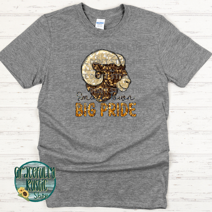 Custom Mascot Small Town Big Pride