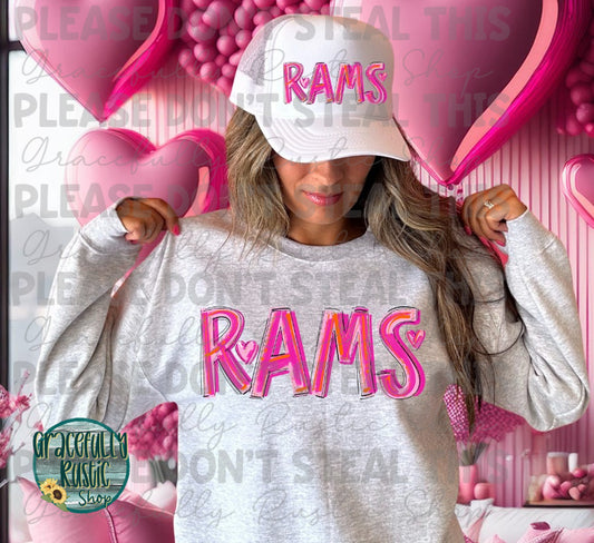 Rams Pretty in Pink
