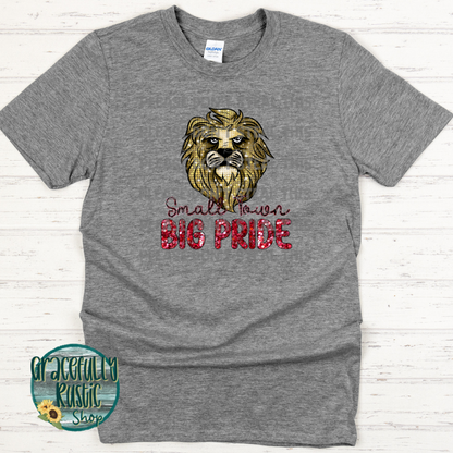 Custom Mascot Small Town Big Pride