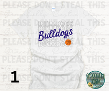 Load image into Gallery viewer, Galena Bulldogs Stacked Basketball
