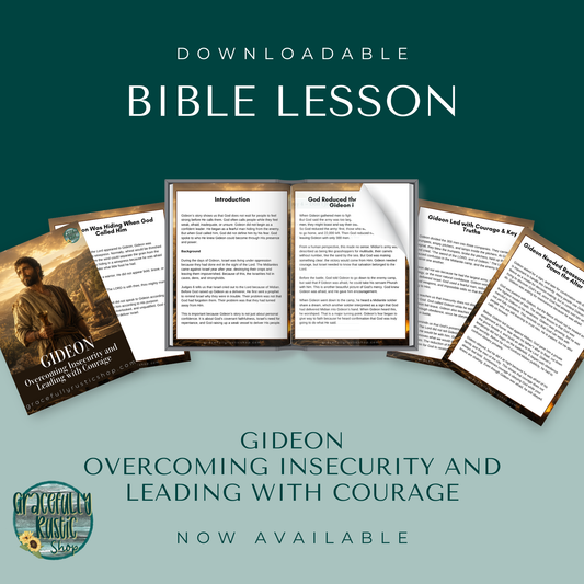 Gideon: Overcoming Insecurity and Leading with Courage | Bible Study