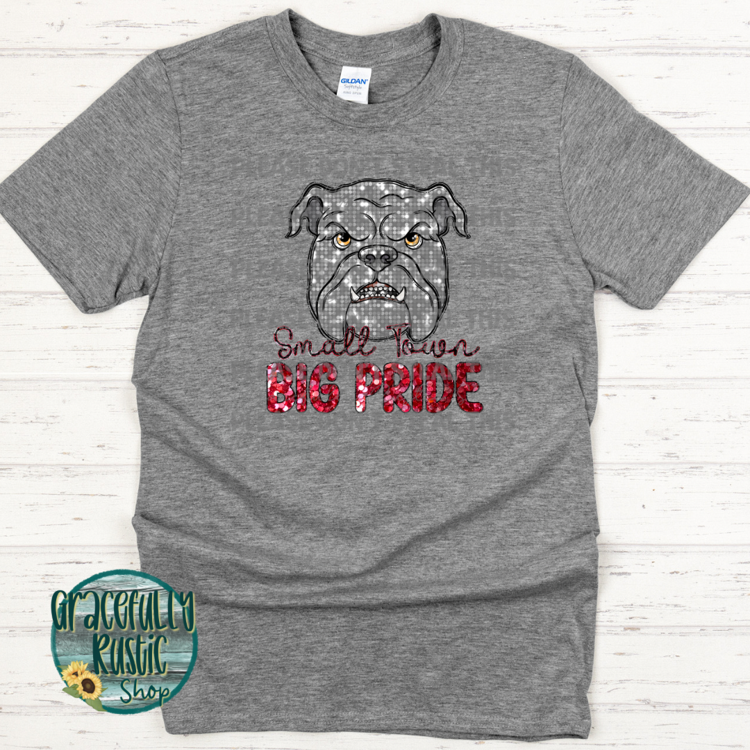 Custom Mascot Small Town Big Pride
