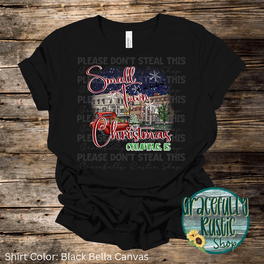 Small Town Christmas Columbus, KS | Gracefully Rustic Shop Exclusive