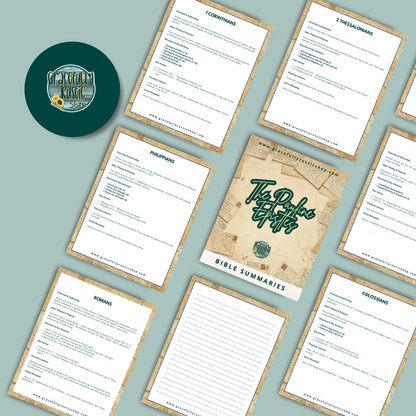 The Pauline Epistles - Summaries  - Faith Rescource
