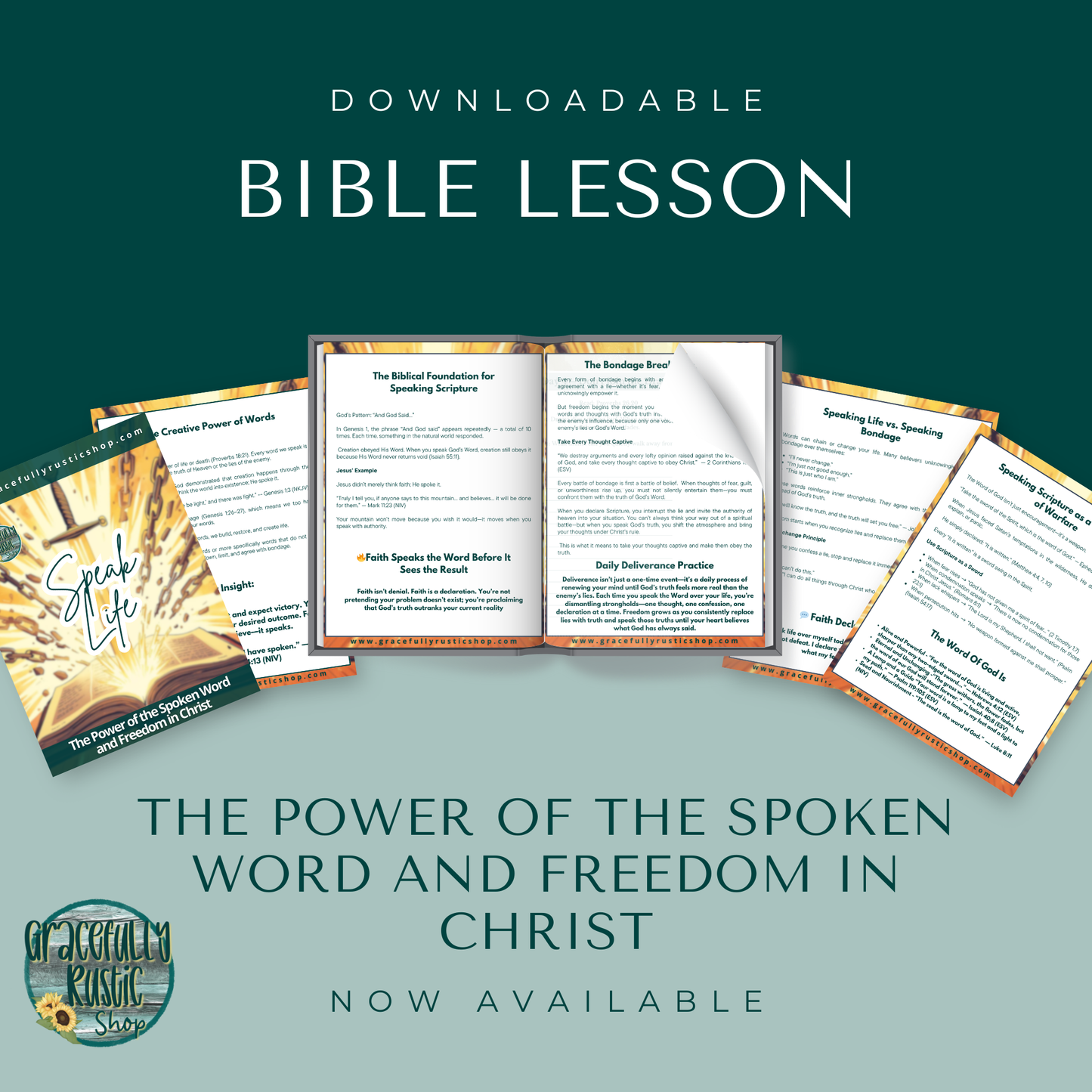 Speak Life | Bible Study