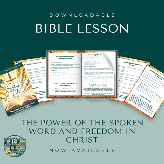 Speak Life | Bible Study