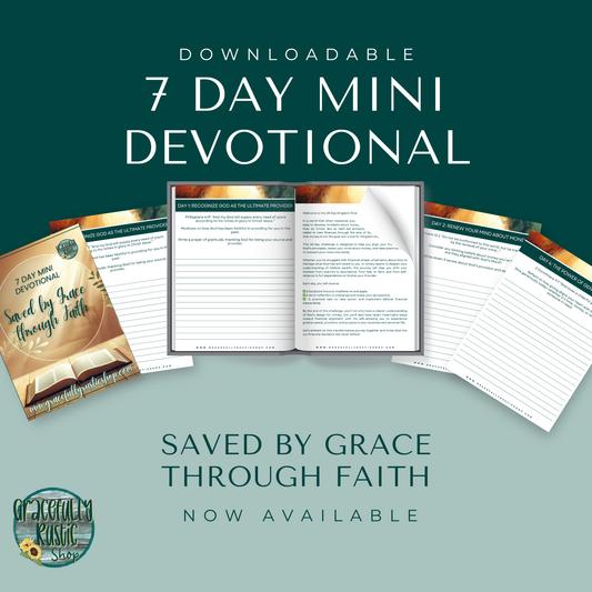 Saved by grace through faith - Devotional