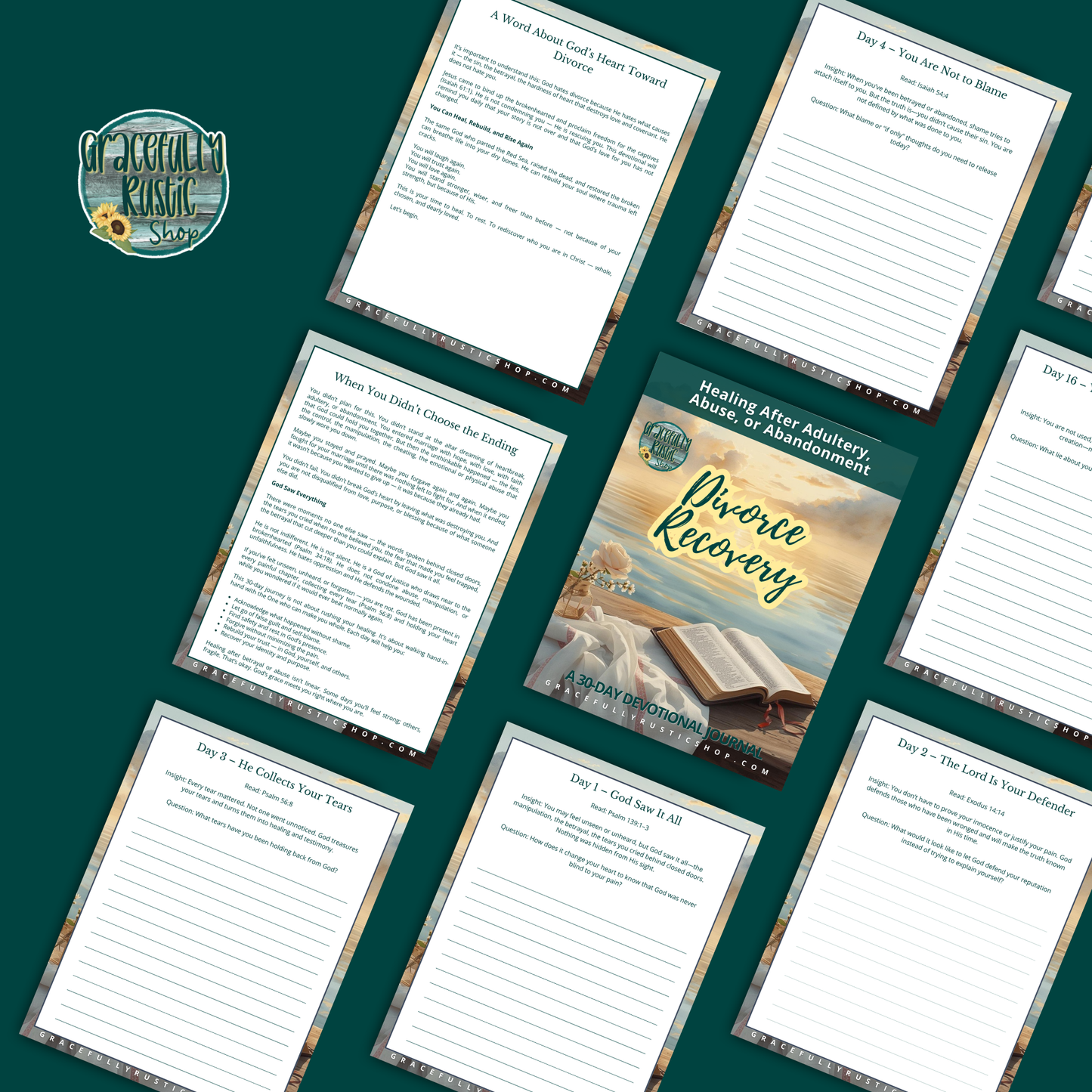 Divorce Recovery: Healing After Adultery, Abuse, or Abandonment- Devotional