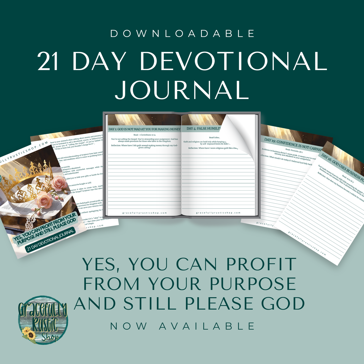 Yes, You Can Profit from Your Purpose And Still Please God - Devotional