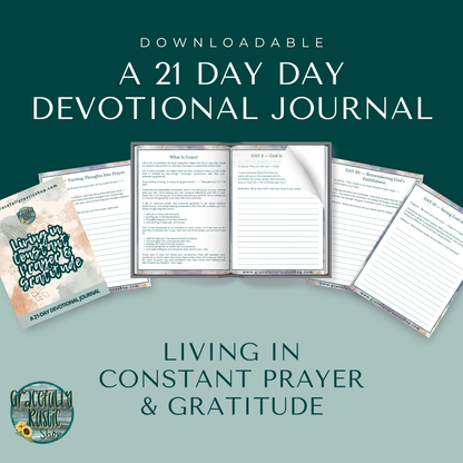 Living in Constant Prayer & Gratitude | Devotional