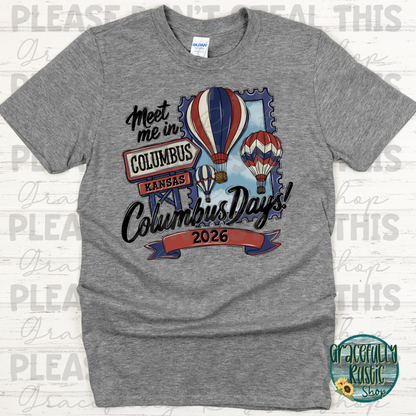 Meet Me in Columbus | Gracefully Rustic Shop Exclusive