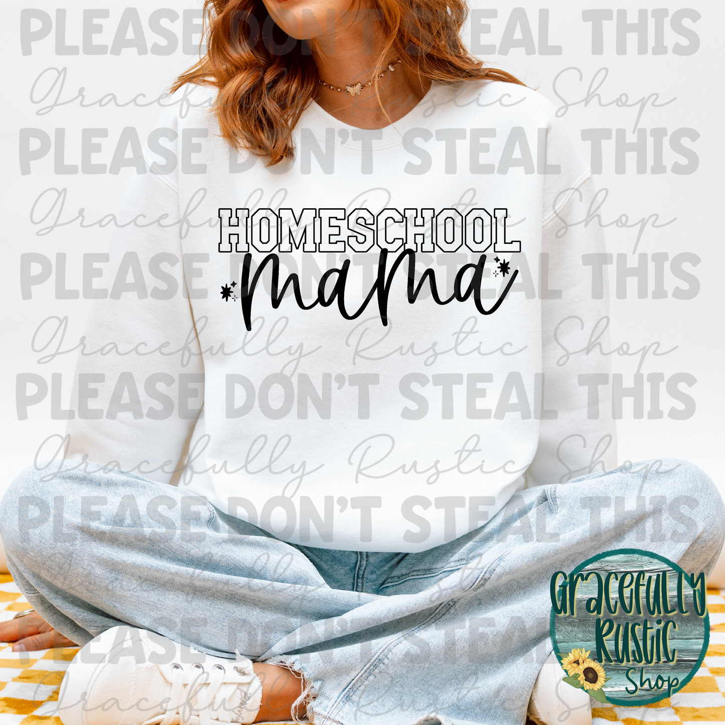 Homeschool Mama | Black Font