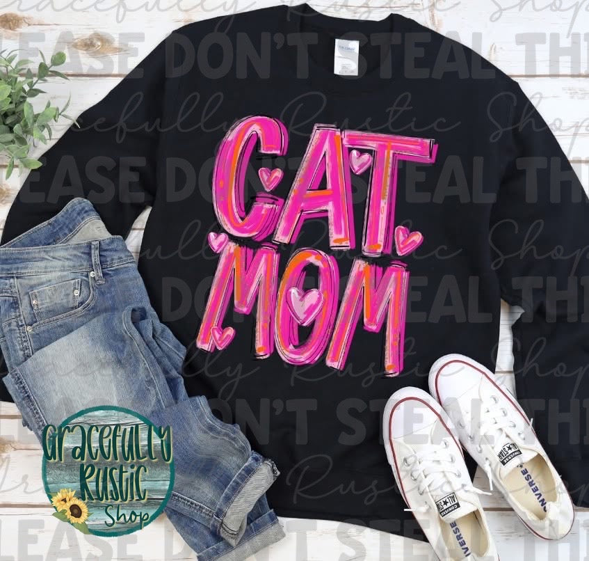 Dog/Cat Mom Pretty in Pink Name Design