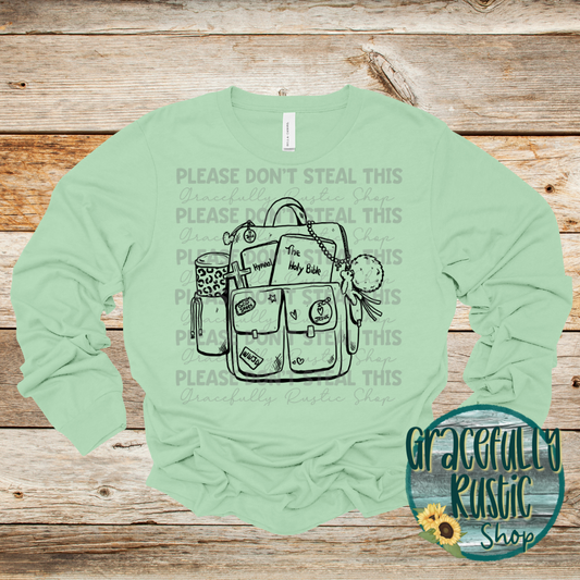 Faith Filled Backpack
