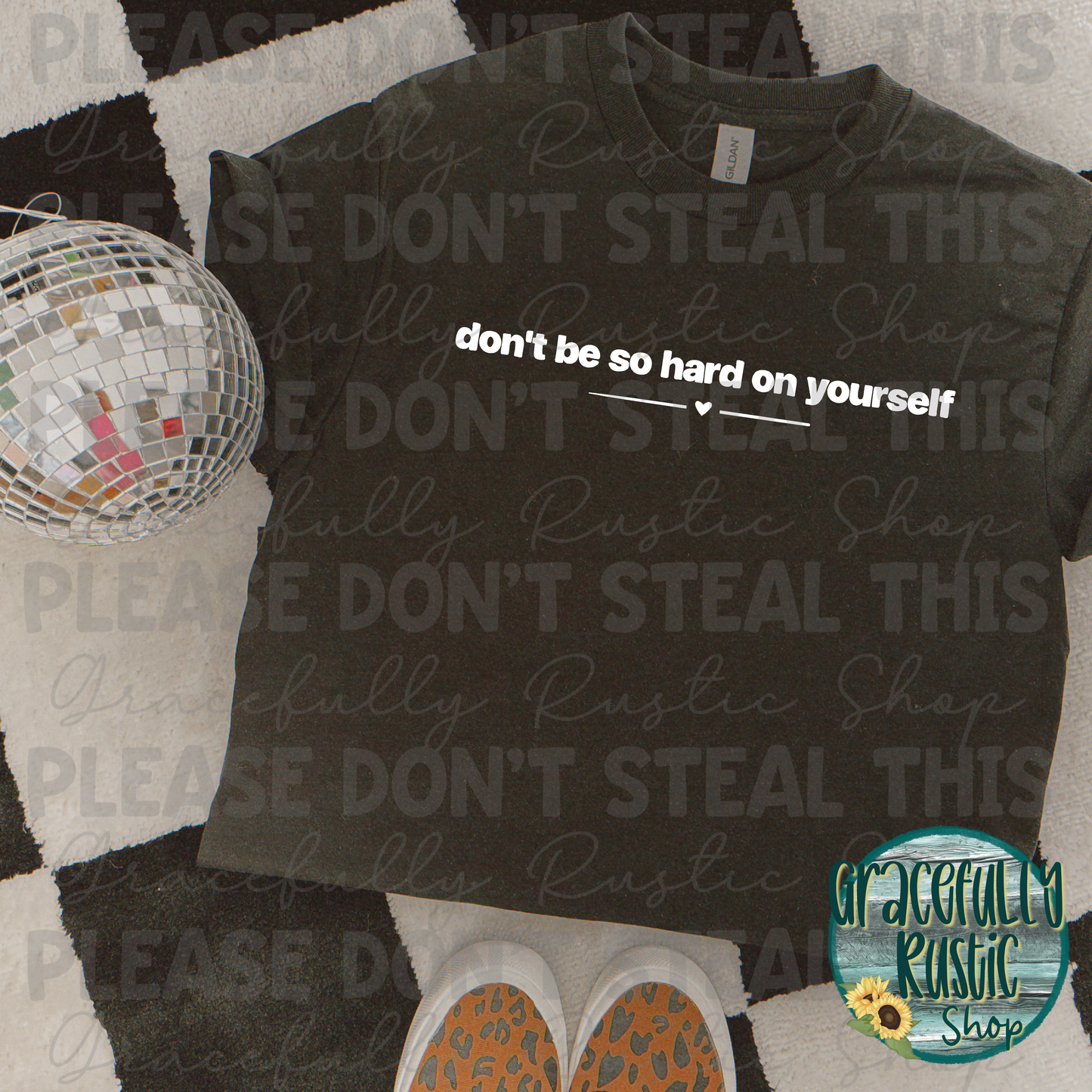 Don't be so hard on yourself