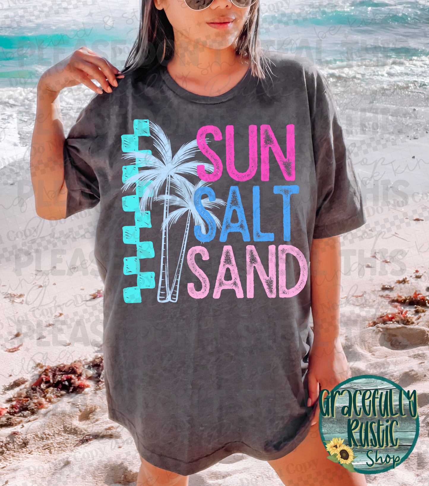 Sun salt sand