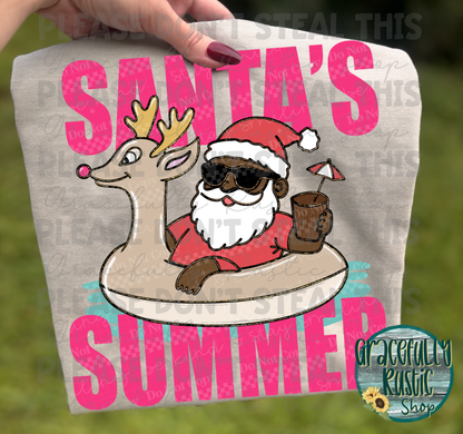 Santa's Summer | black skintone