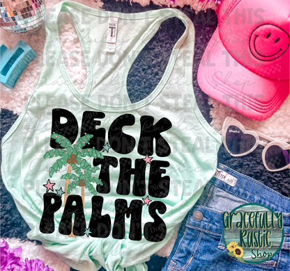 Deck the palms