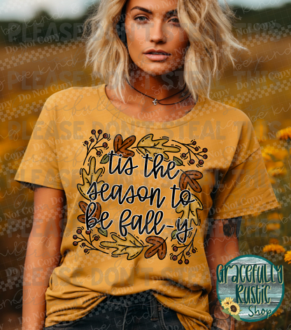 tis the seasn to be fall-y