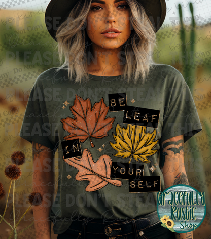 Be leaf in yourself