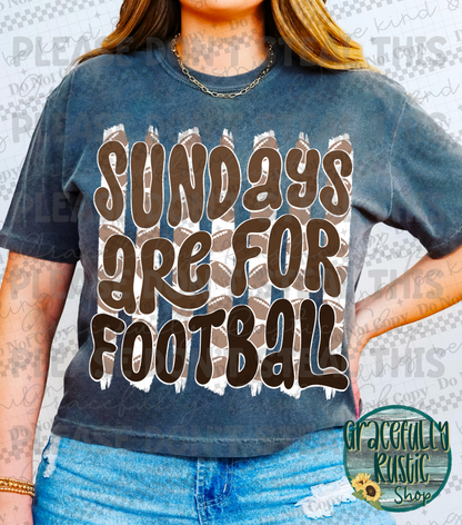 Sundays are for Football