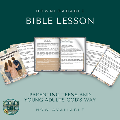 Parenting Teens and Young Adults God's Way | Bible Study