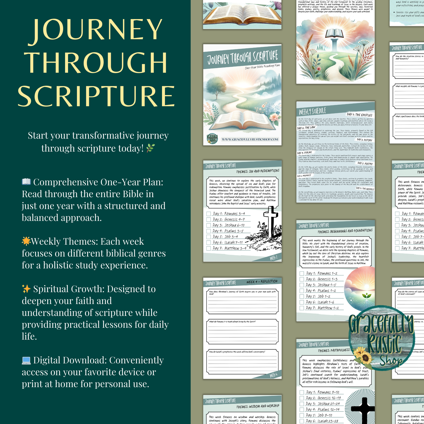 Journey Through Scripture | One-Year Bible Reading Plan