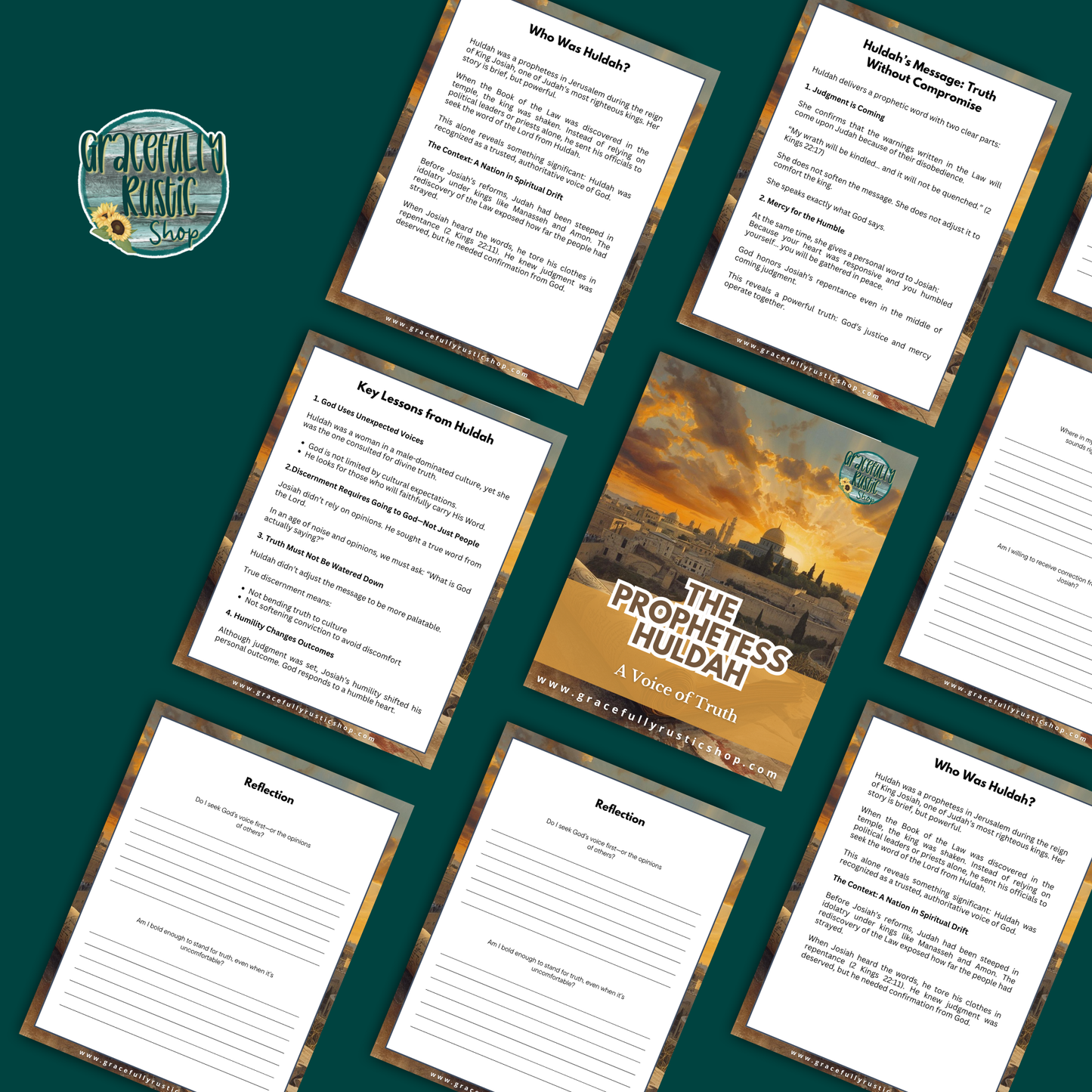 The Prophetess Huldah | Bible Study