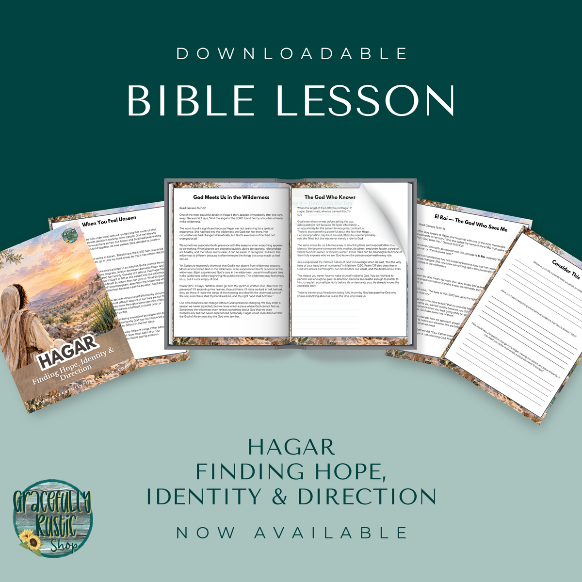 The God Who Sees Me  - Finding Hope, Identity & Direction Through the Story of Hagar