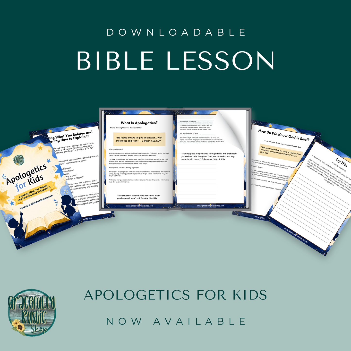 Apologetics for Kids: Knowing What You Believe and Learning How to Explain It | Bible Study