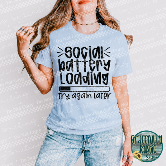 Social Battery Loading