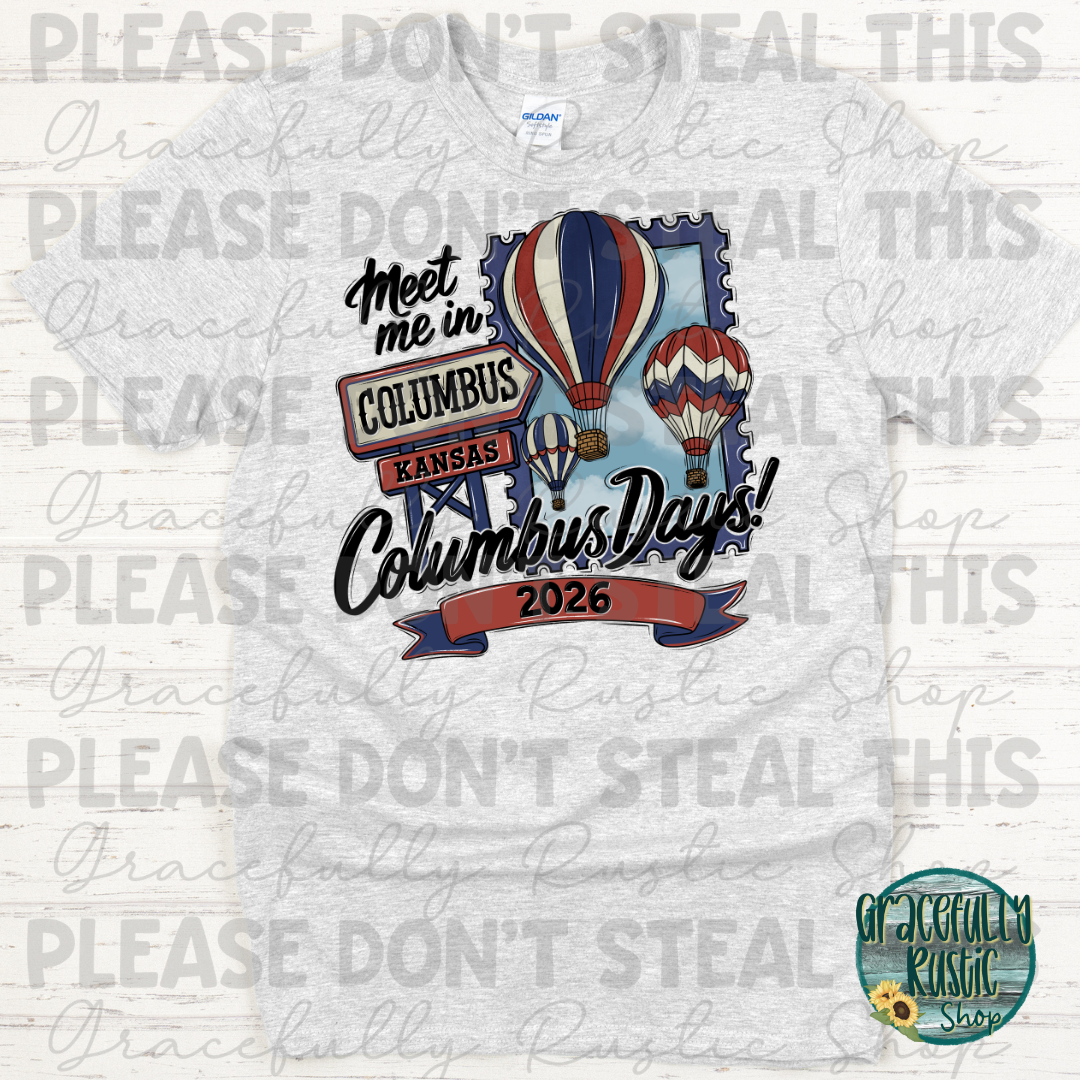 Meet Me in Columbus | Gracefully Rustic Shop Exclusive