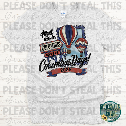 Meet Me in Columbus | Gracefully Rustic Shop Exclusive